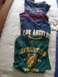 Conjunto de 4 sweats de rapaz tamanho 13-14 usadas como novas