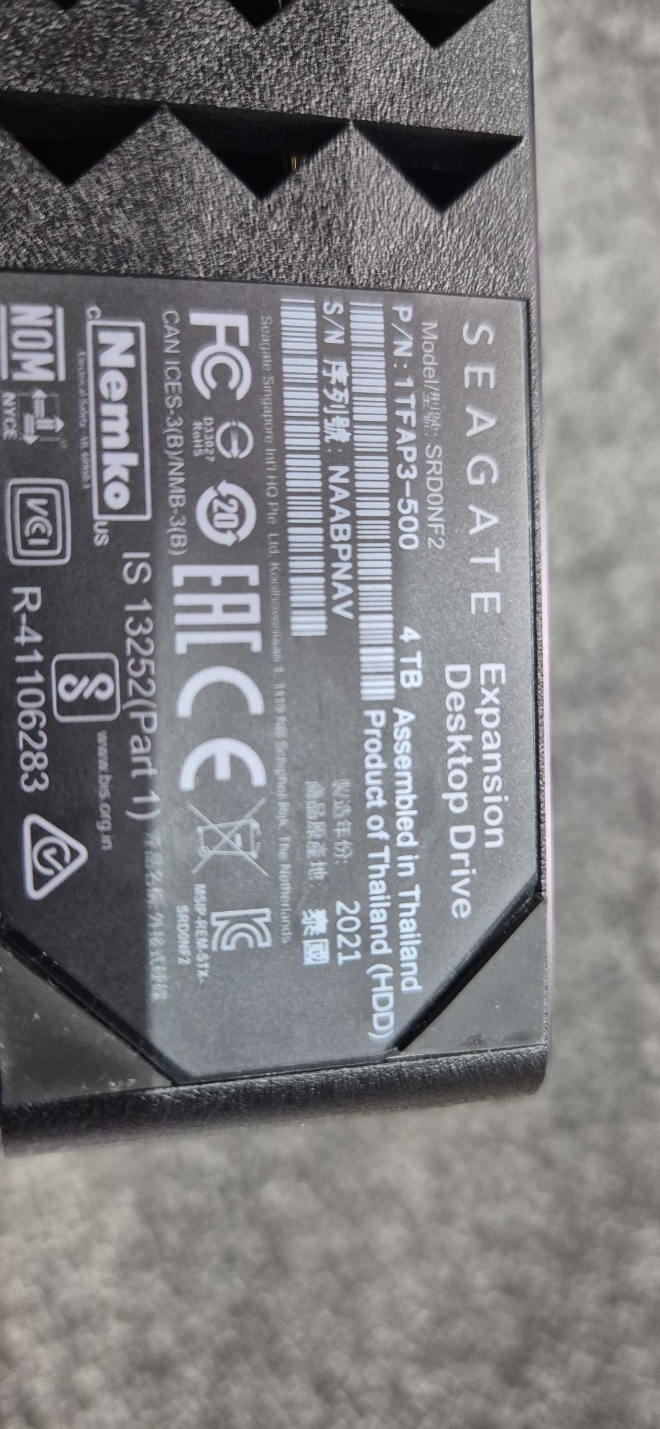 Внешний диск Seagate  4 TB
