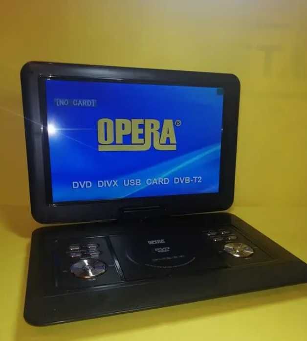 Портативный телевизор портативний DVD-програвач з Т2 TV юсб  сд