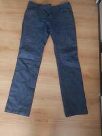 Spodnie Turystyczne Denim Męskie Niebieski Jeans, cienkie