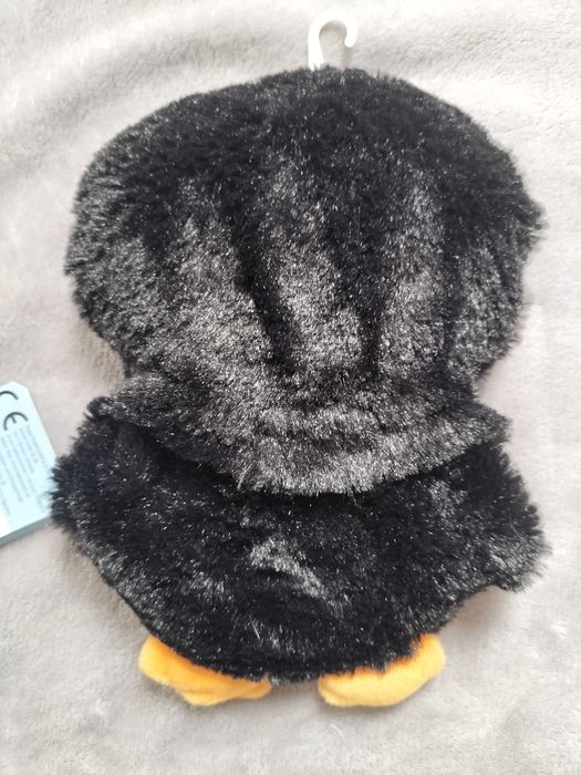Mały uroczy termofor maskotka pingwinek dla dziecka Fluffy Friends
