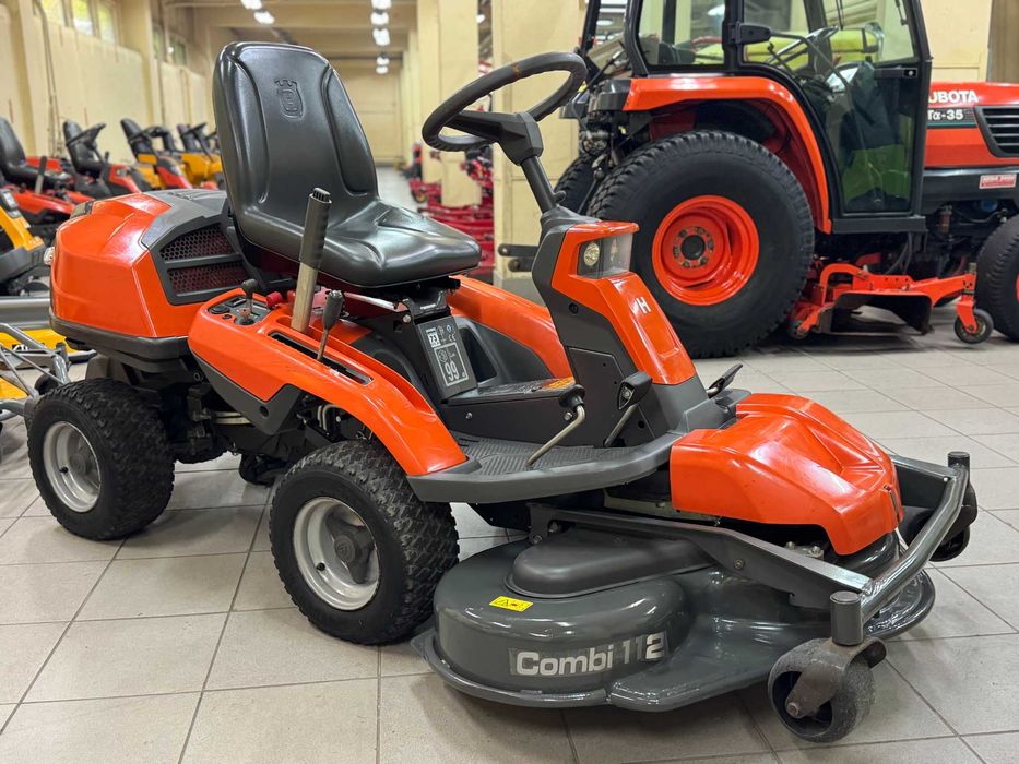 Traktorek Rider Husqvarna R 316 TXS 4X4 KAWASAKI 351 MTG Wspomaganie