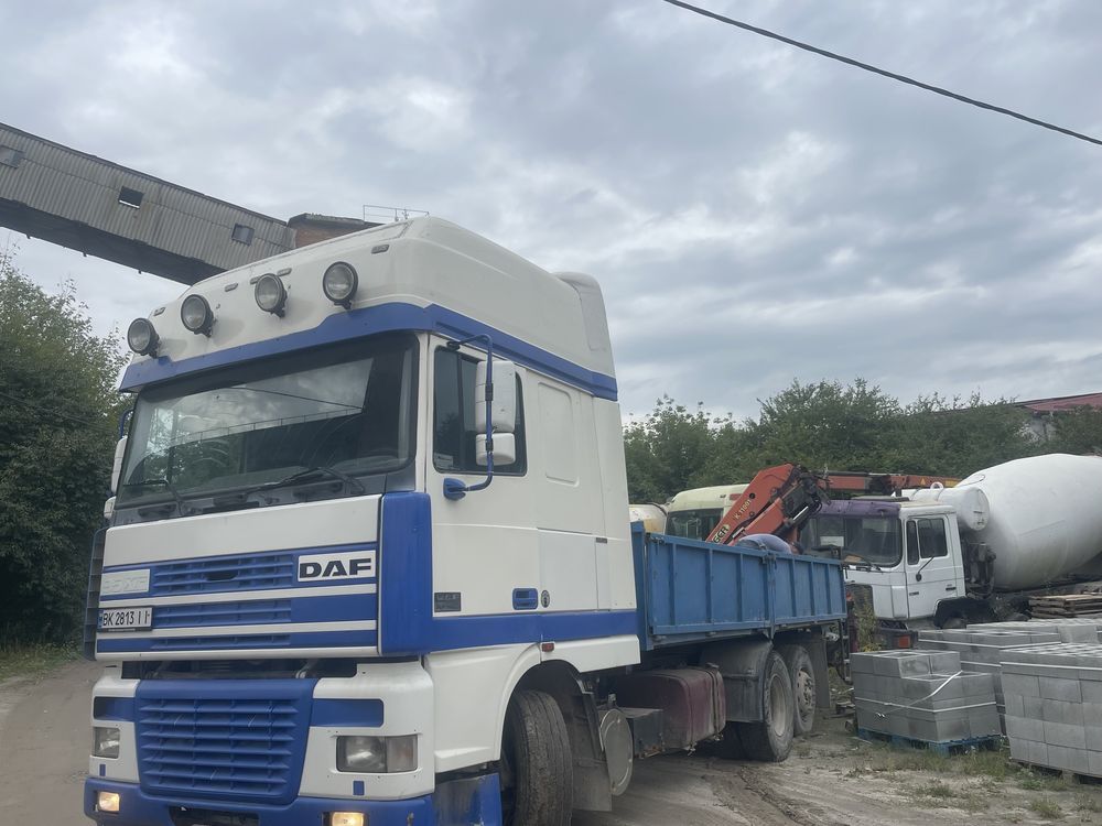 Маніпулятор DAF самоскид
