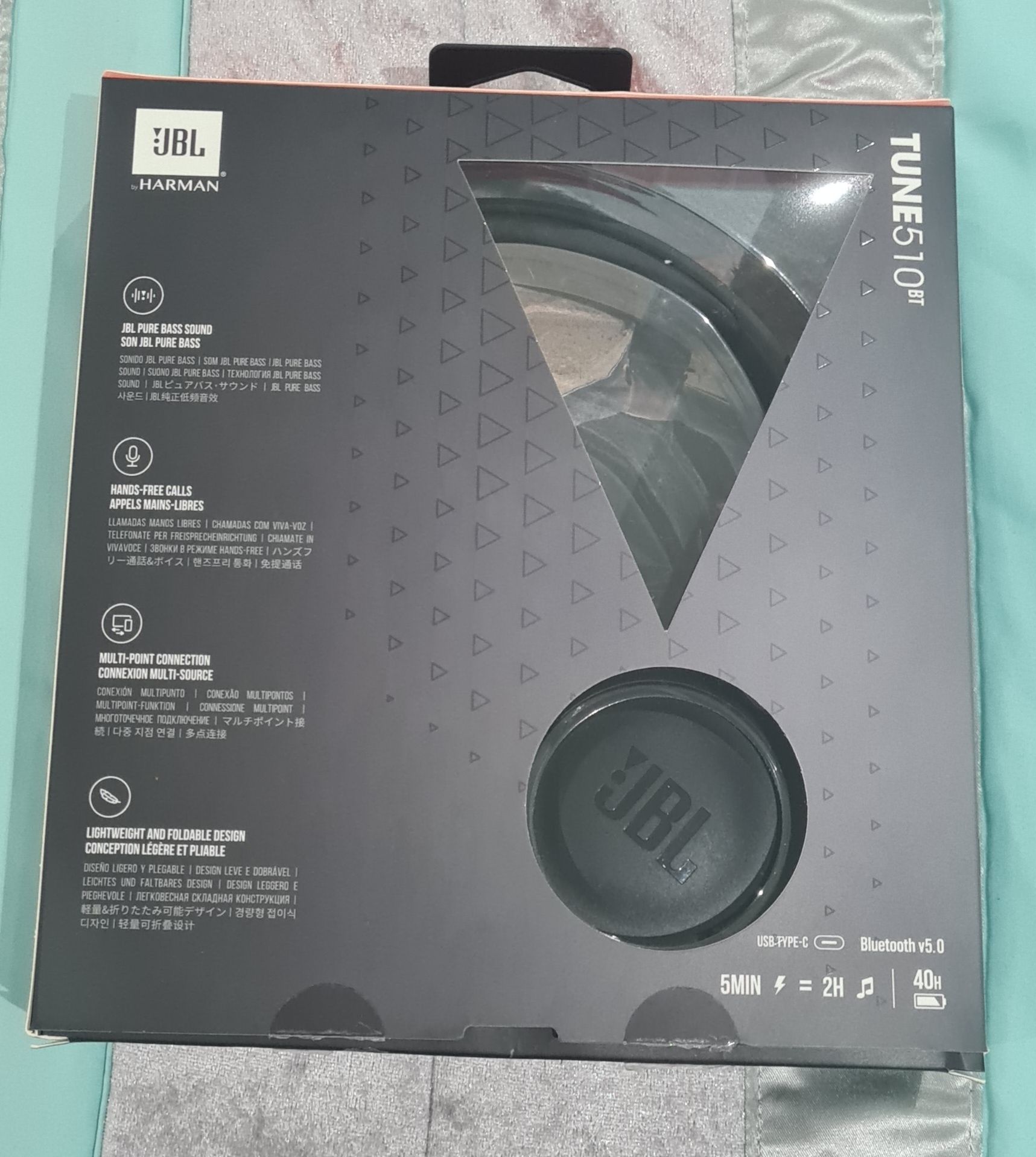 Fones JBL Tune 510 bluetooth