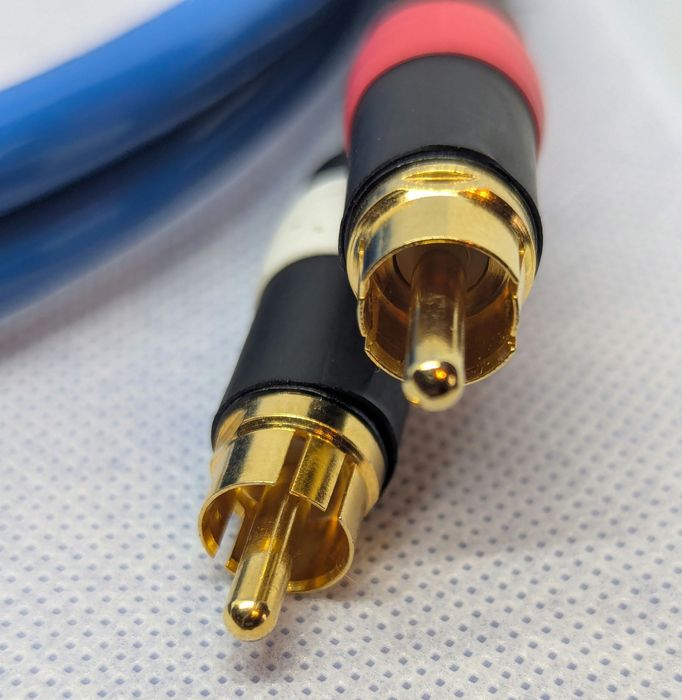 Межблочный кабель Preffair X404 серебро REAN RCA Міжблоковий кабель