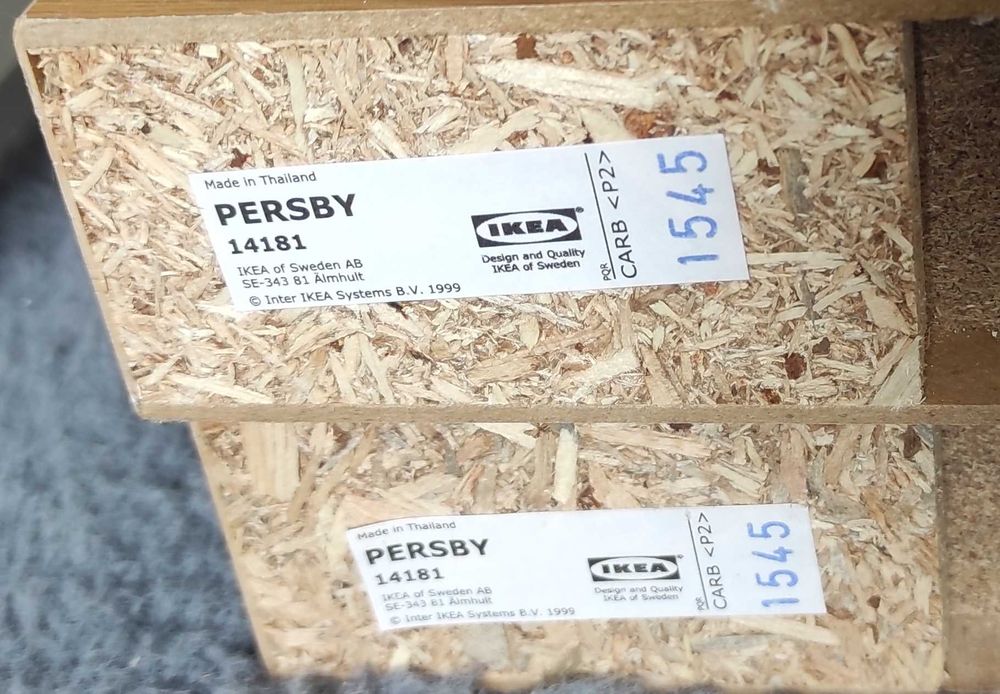 Półki Ikea PERSBY 60x25x5cm - 2 sztuki
