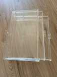 Caixa acrilica transparente