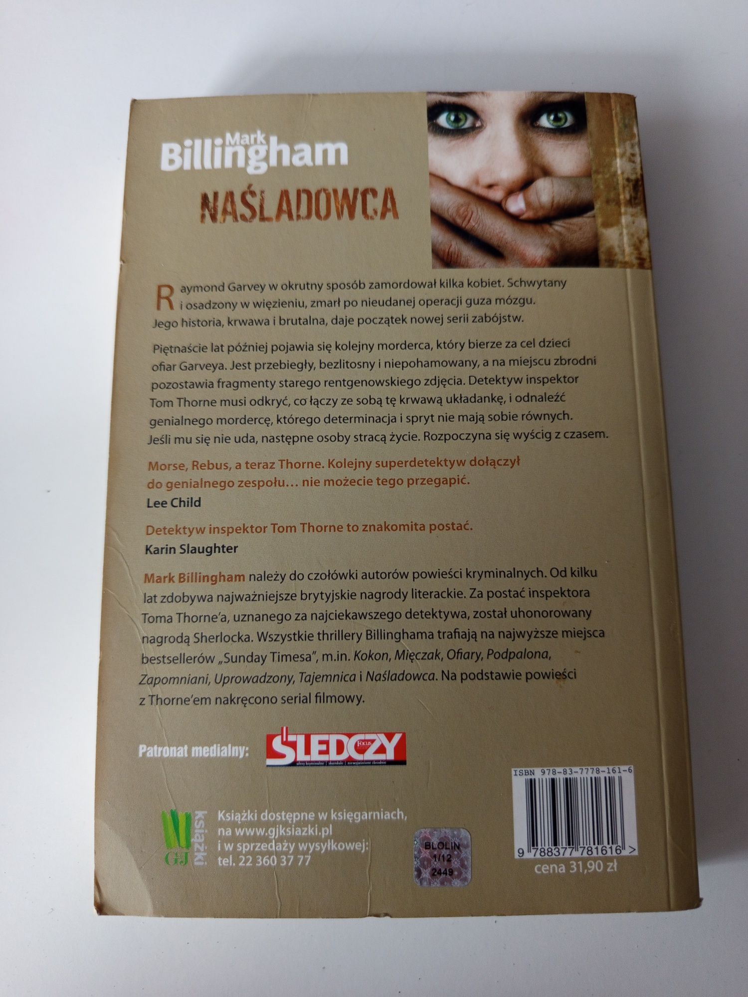 Książka Mark Billingham Naśladowca
