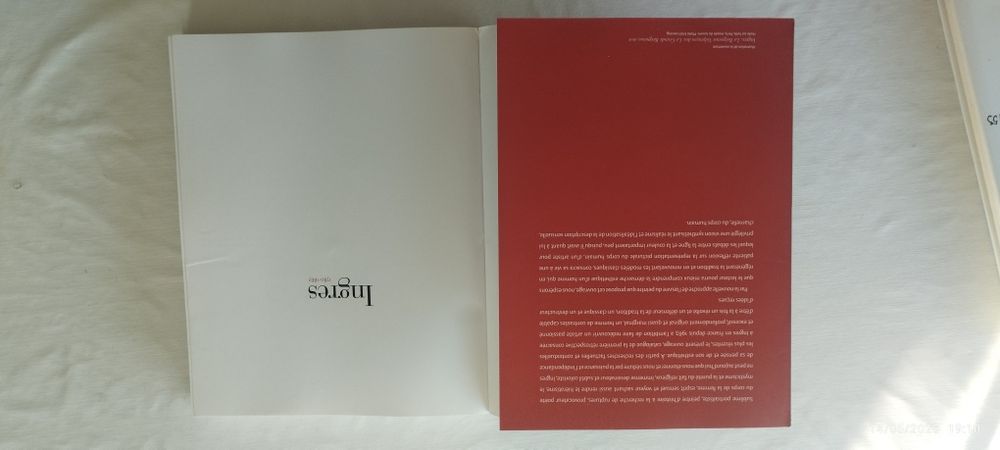 INGRES. Catálogo/Livro