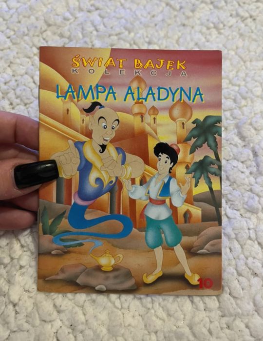 Lampa Aladyna bajka dla dzieci