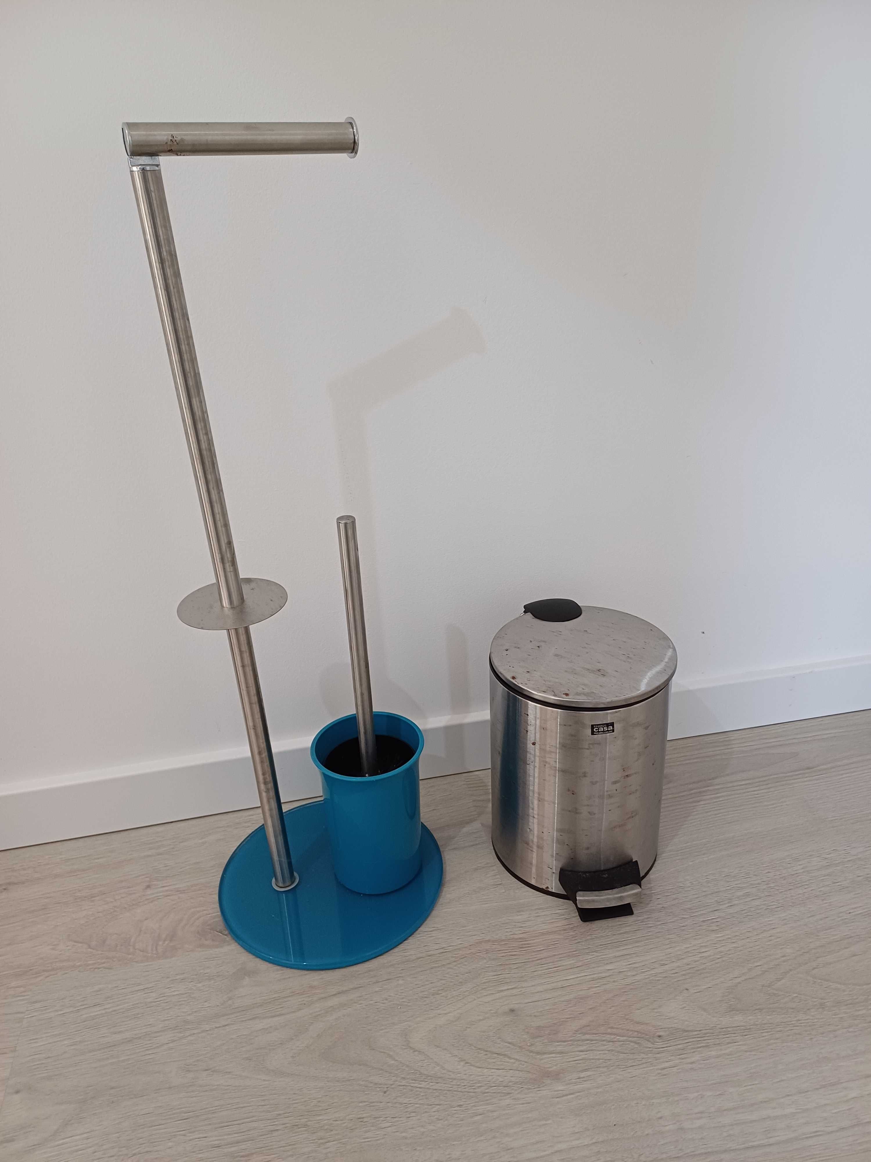 Porta Rolos com Piaçaba e Balde