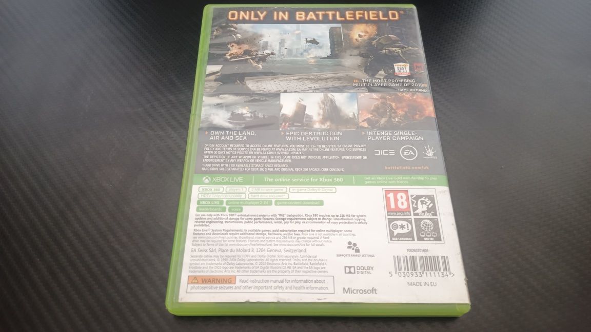 Xbox 360 Battlefield 4