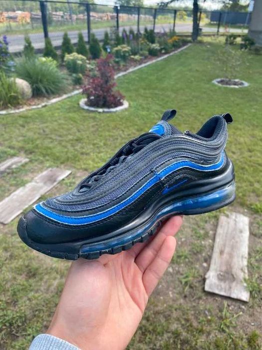 Buty młodzieżowe Nike Air Max 97 czarny streetwear swoosh r.38