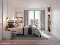 Apartamento T2 com varanda inserido em novo empreendimento em Lisboa
