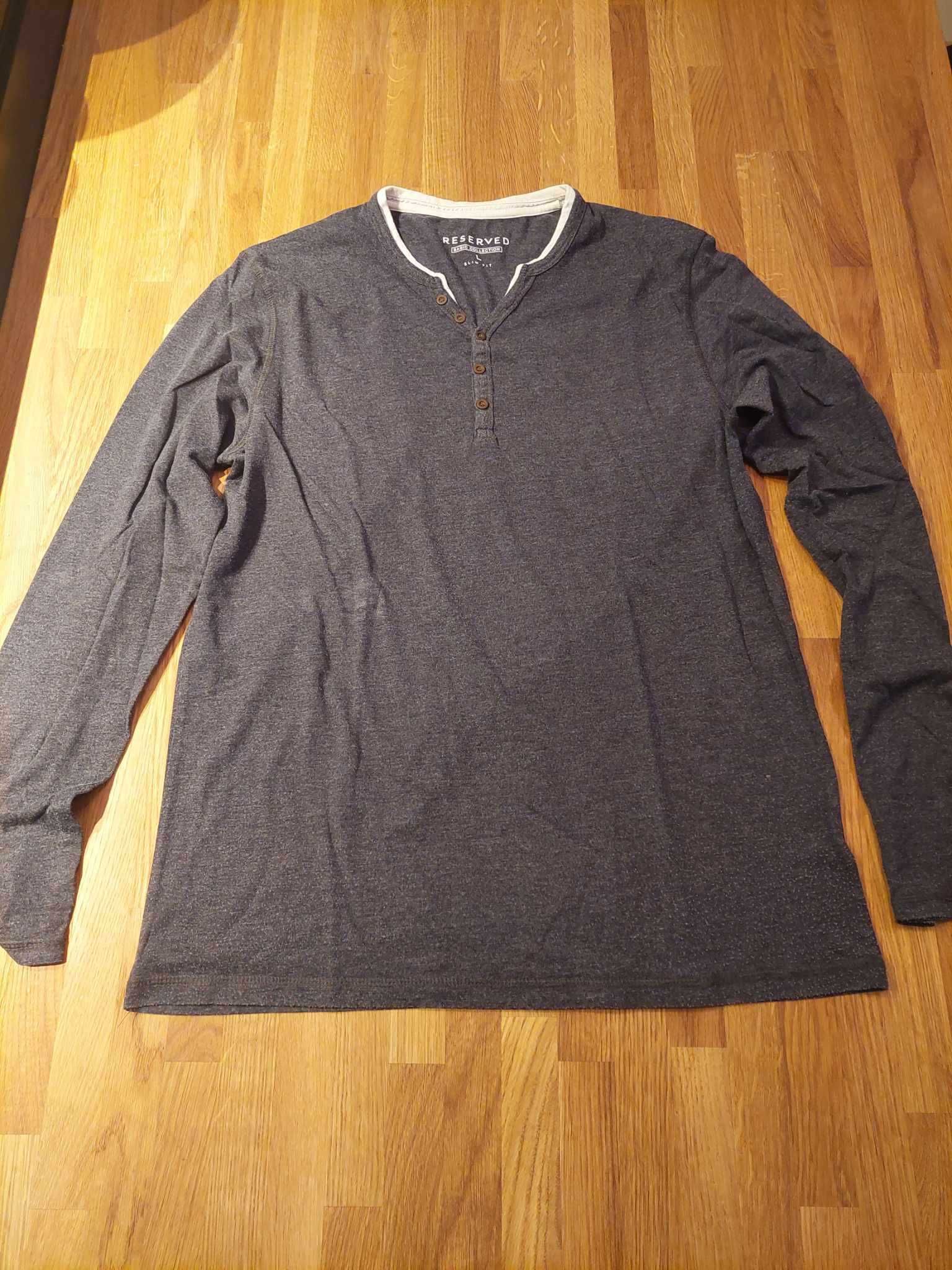 Sweter narzutka męski szary Reserved rozm. L