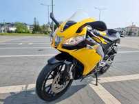Aprilia rs4 125 wtrysk 2012r yamaha yzf r125 ktm rc duke cbr transport