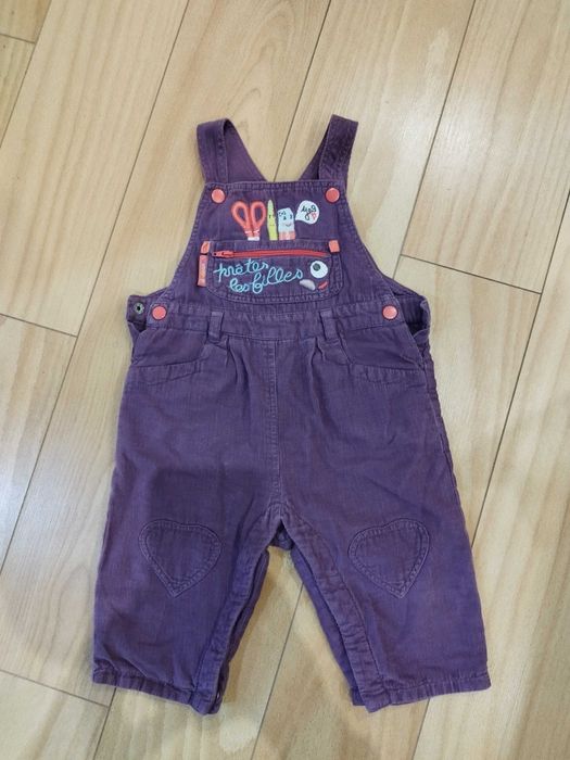 Jardineiras de bombazina