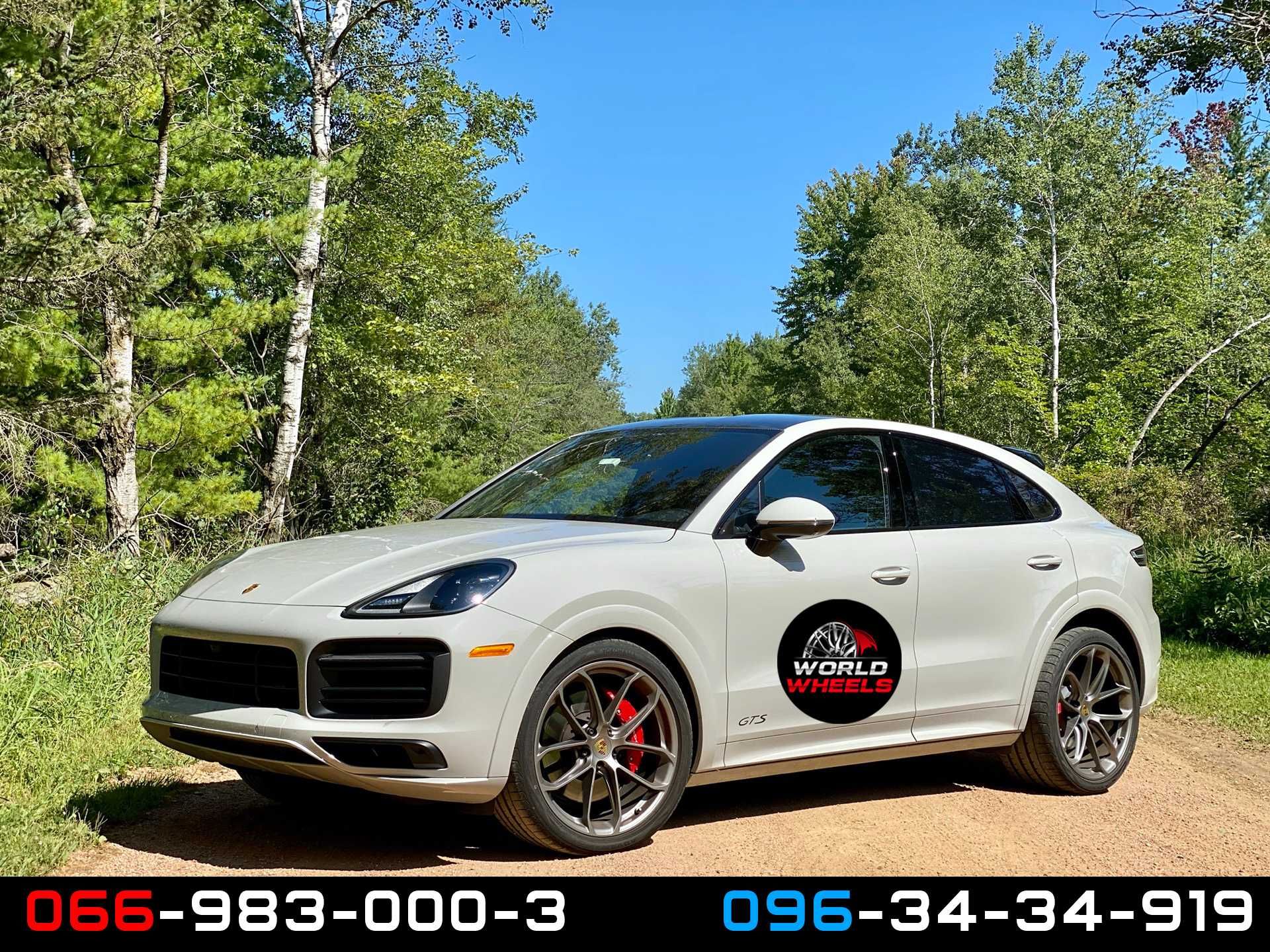 Диски R21 5x130 Porsche Cayenne Coupe GTS разноширокие