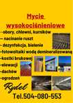 Mycie Fotowoltaiki obory dachu bielenie nacinanie ruszt kostka brukowa