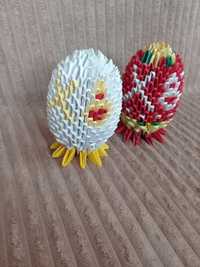 Пасхальное яйцо модульное оригами. Подделки из модульного оригами