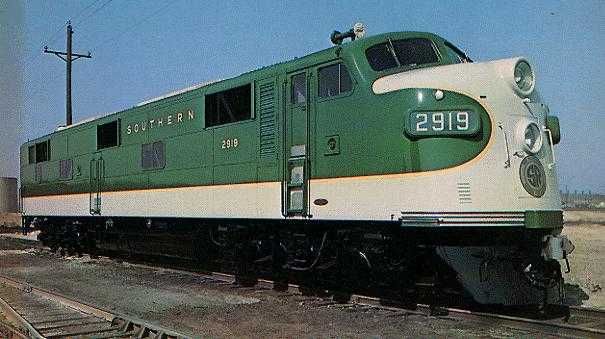 Lokomotywa Diesel E-7A SOUTHERN DCC & SOUND Bachmann HO 1:87