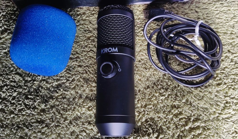 Microfone Profissional Krom Kapsule Excelente Estado