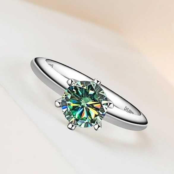 Pierścionek Diament1CT Moissanite PROMOCJE !:)