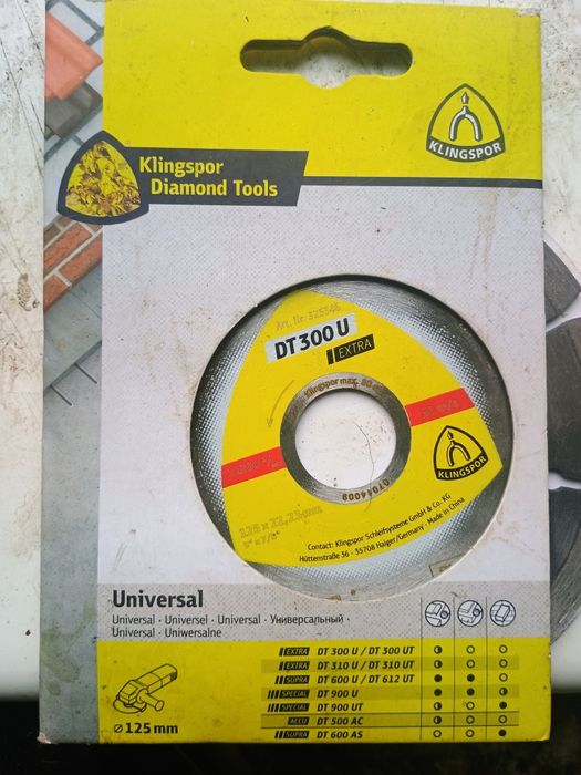 Tarczę diamentowe zestaw 5 sztuk