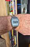 Zegarek Texas Instruments 1970s Digital Alarm Chrono Watch LCD