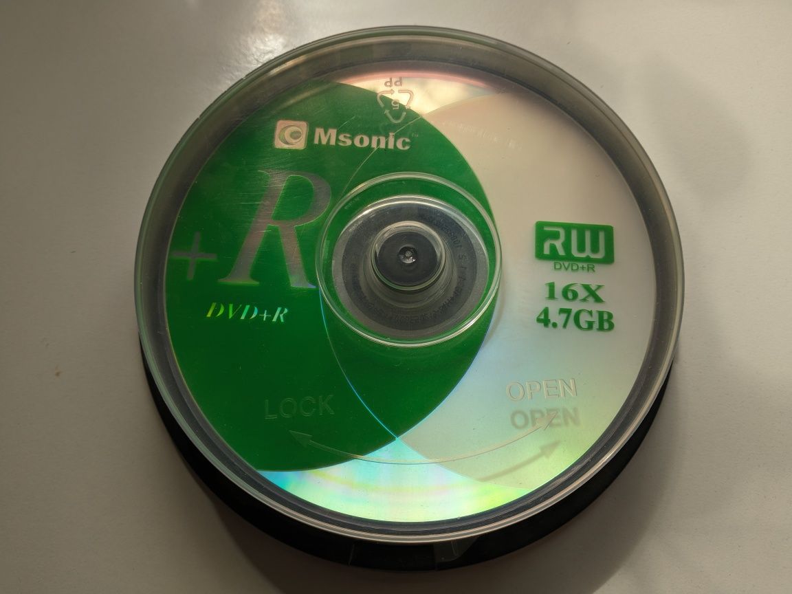 Płyty CD-R DVD+R Maxell Msonic opakowanie