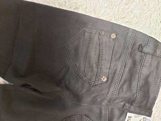 Новые! Штаны черные джинсы стрейч на девочку 6-15 лет