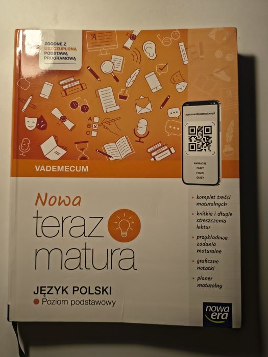 Vademecum Język polski - Poziom podstawowy - Nowa Era