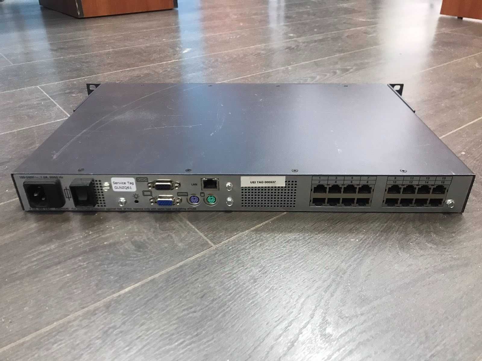 16-Port KVM КВМ Dell Poweredge 2161DS-2