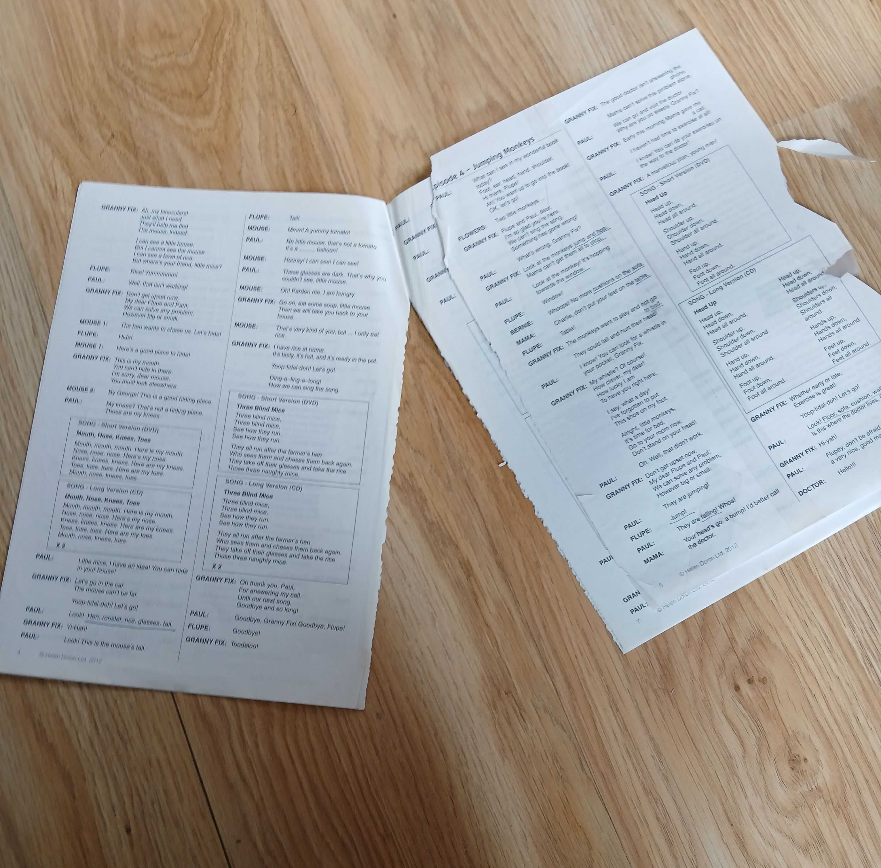 Fun with Flupe Script for Parents - helen doron