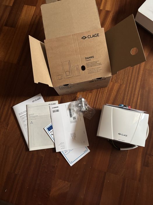 Przepływowy podrzegwacz wody clage MBH7