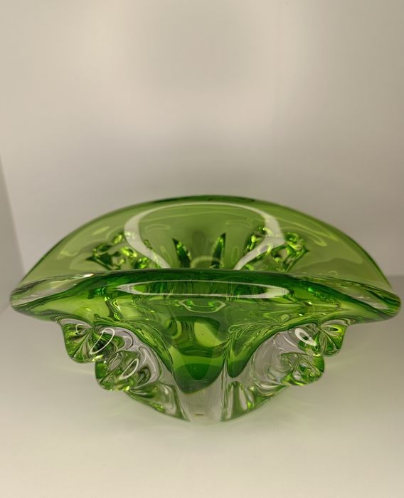 Скляна цукерниця/попільниця