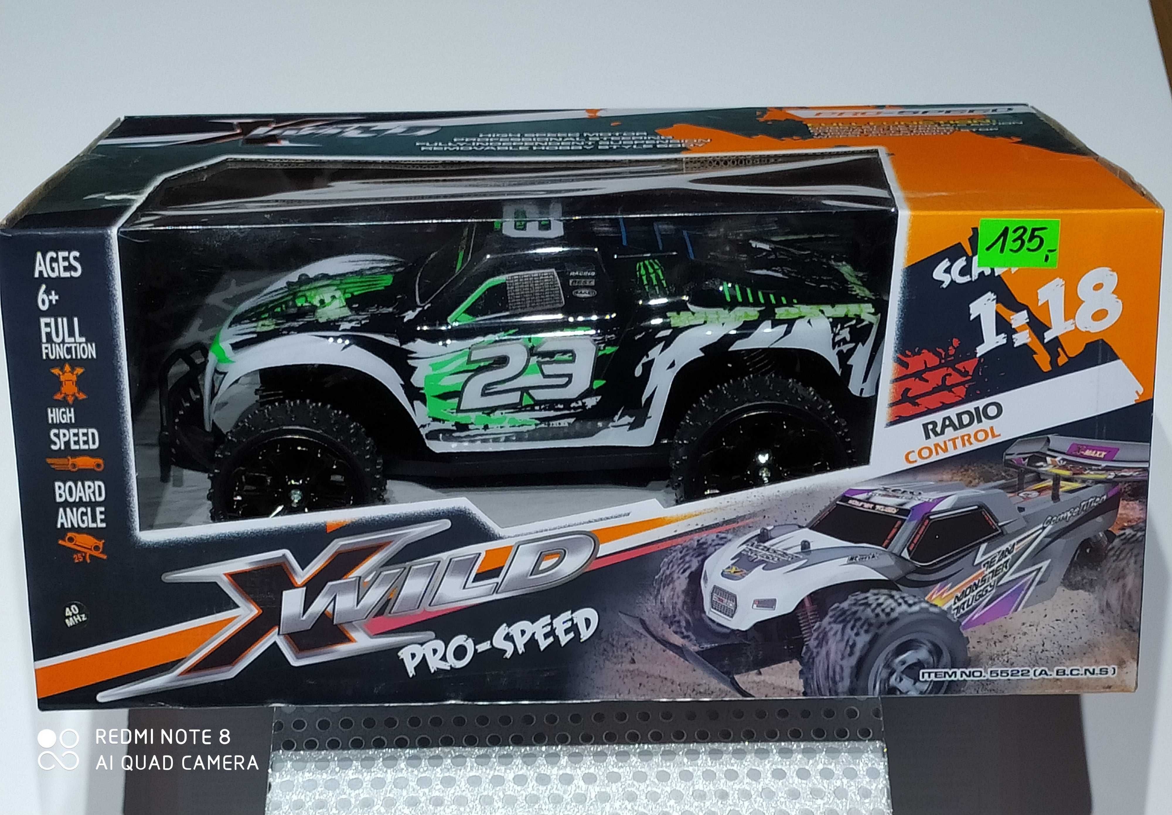 Wild pro-speed auto zdalnie sterowany terenowy duży