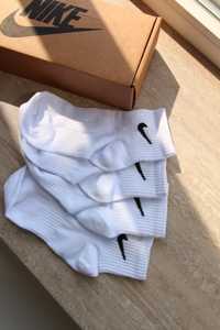 Середні шкарпетки Nike | Носки Найк середні білі