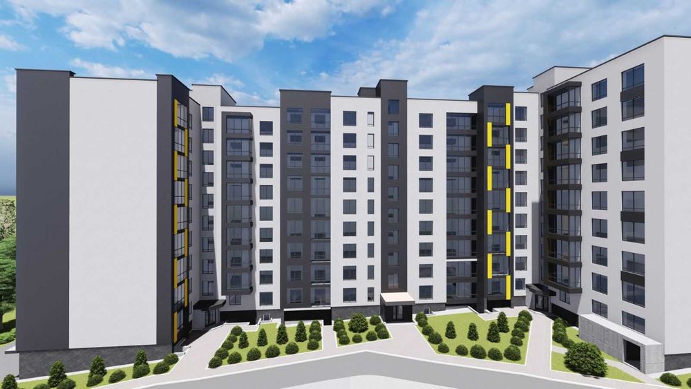 Продаж 1-кімнатної квартири в новобудові від забудовника, район Бам