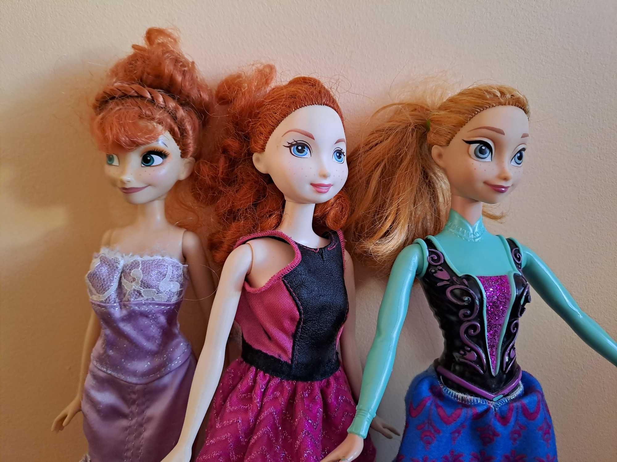 Lalki Księżniczki Disneya - Anna, Elsa, Merida Waleczna