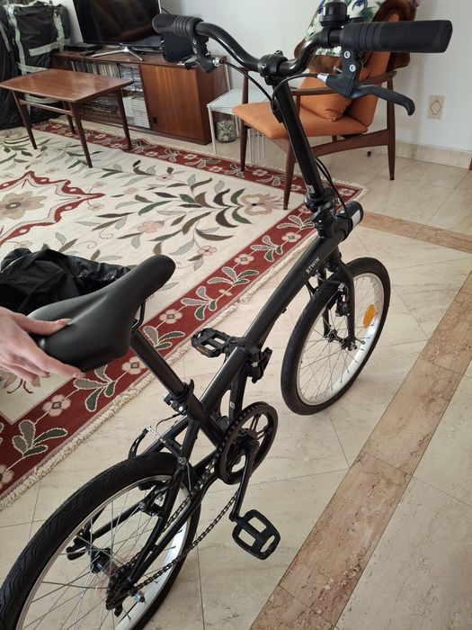 Bicicleta dobrável BTWIN Fold 100 como nova
