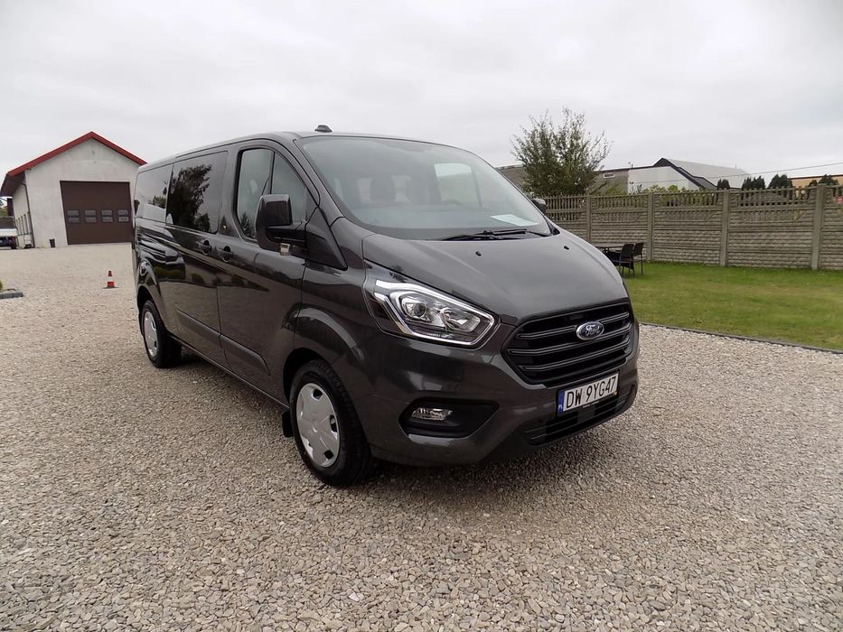 Ford Transit Custom 9-cio Osobowy-Long. Przebieg, 7 Tyś Km !! Polski Salon.