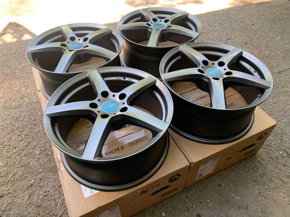 4x felgi DEZENT TY graphite 17" rozstaw 5x120 ET 42 BMW 2 3 5 X3 X4 Z4