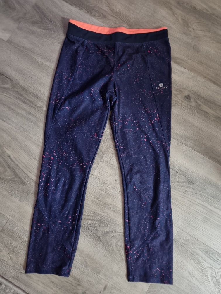 Sportowe legginsy 3/4 Domyos