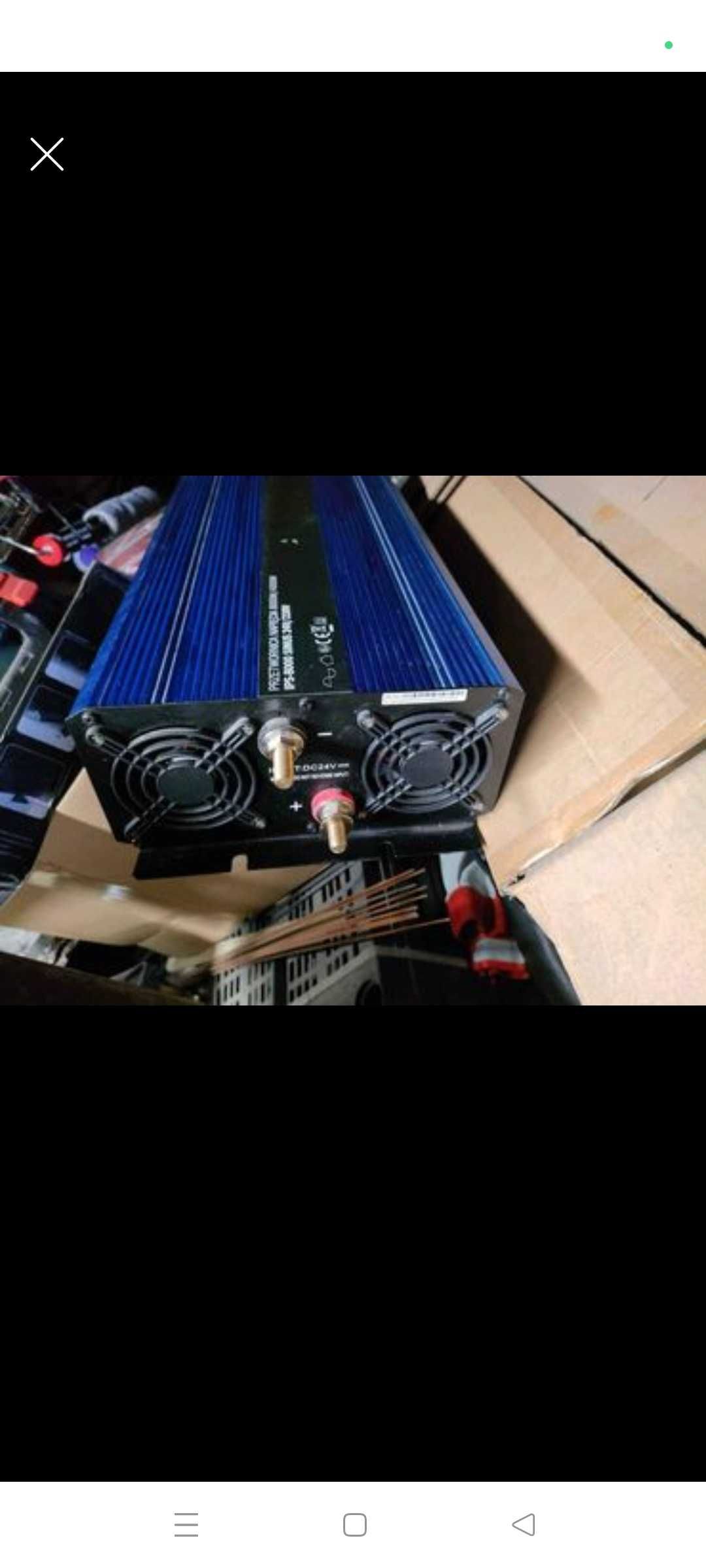 Przetwornica Napięcia 24V/230V Sinus 8000 W