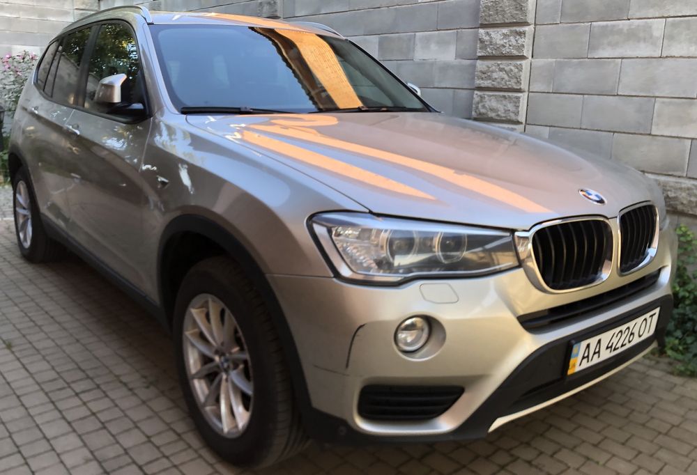 Продам BMW X3 f25 20d АТ(190 к.с.) xDrive 2016