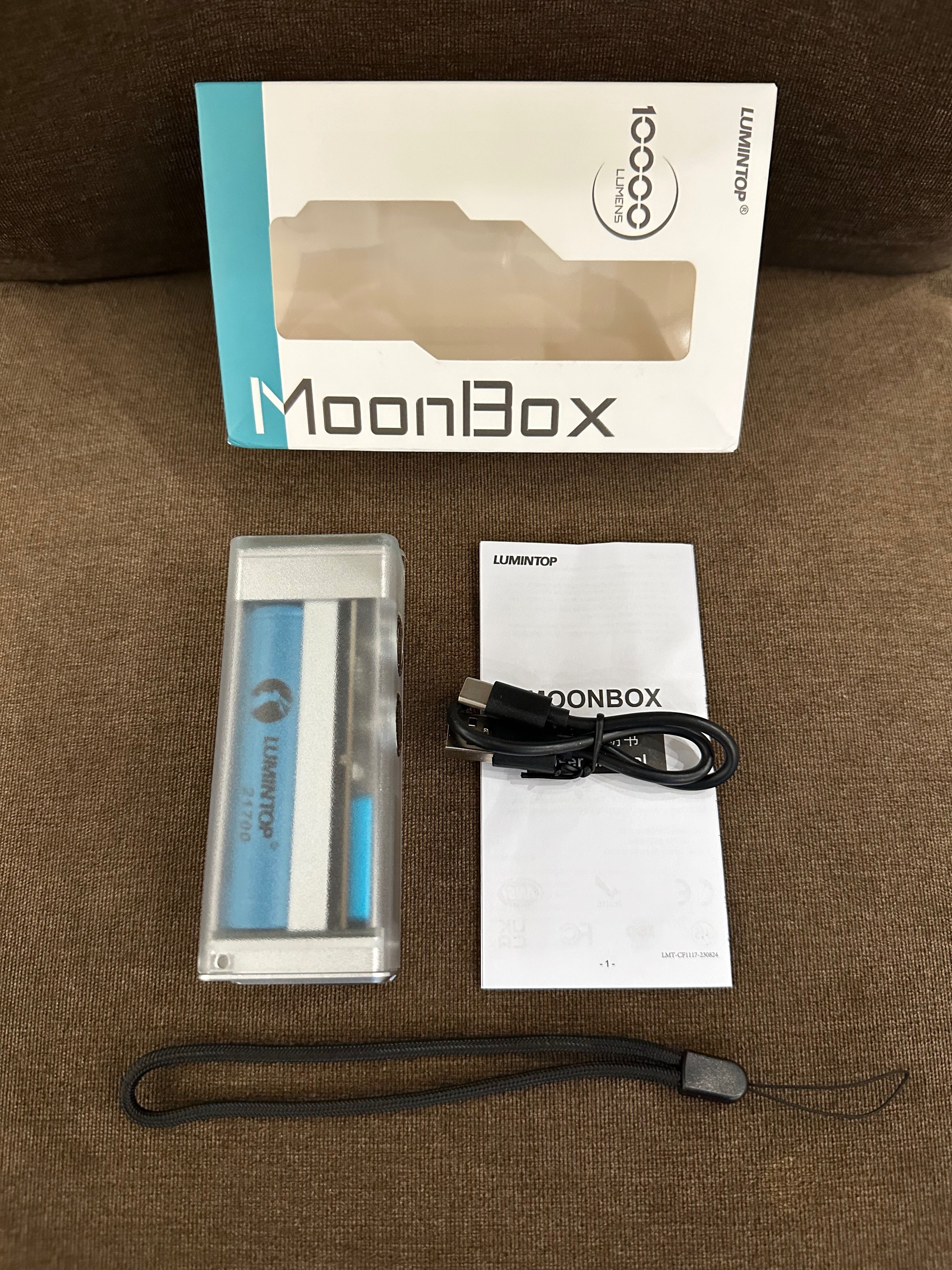 Lumintop Moonbox Тактичний потужний ручний ліхтар 10000 люмен