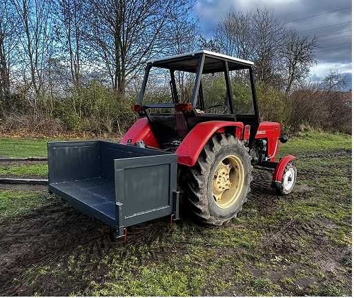 Skrzynia Transportowa do ciagnia bagażnik, paka, ładunkowa Ciągnik