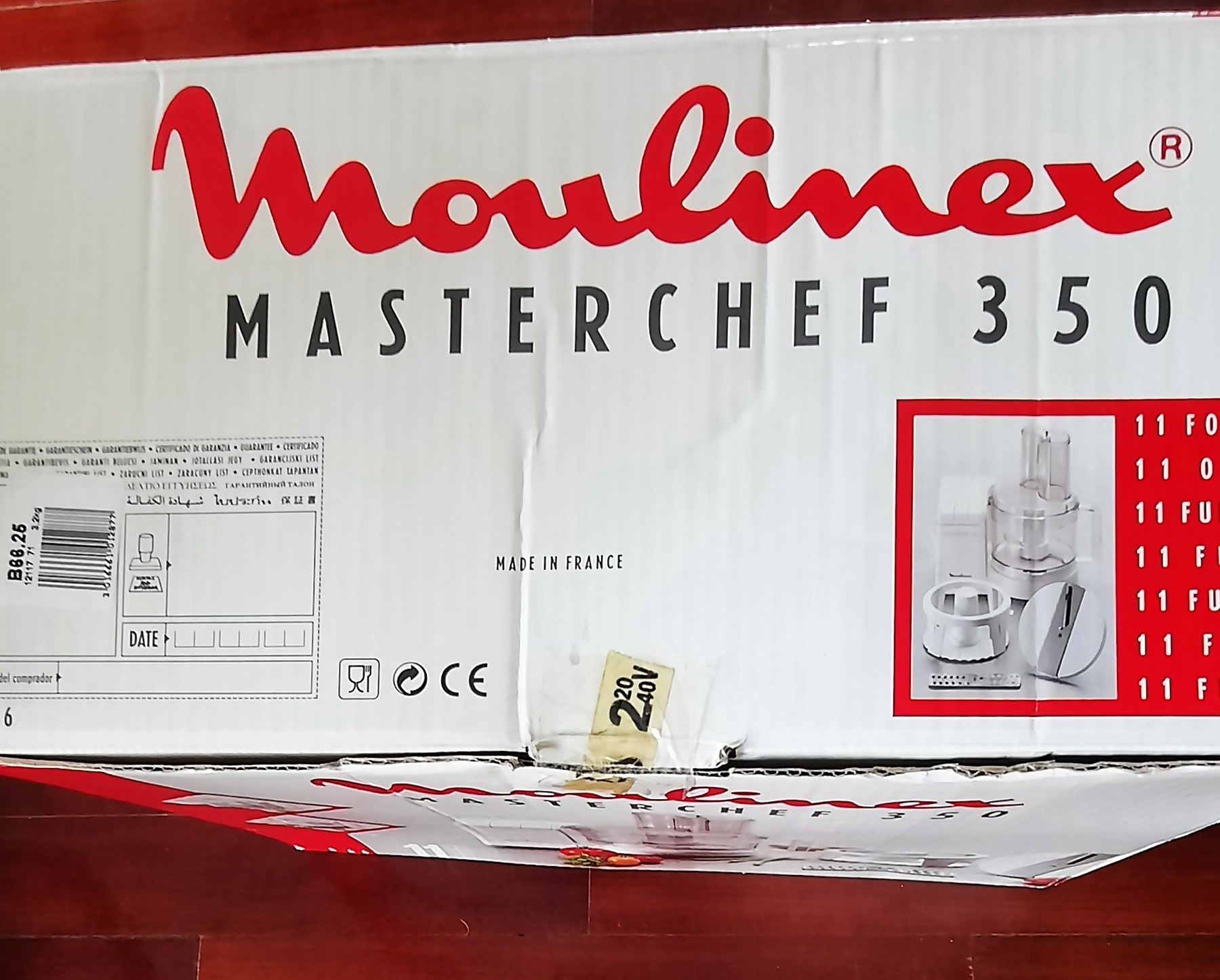 ELECTRODOMÉSTICOS  :  ROBOT COZINHA Masterchef da "Moulinex" (acessóri