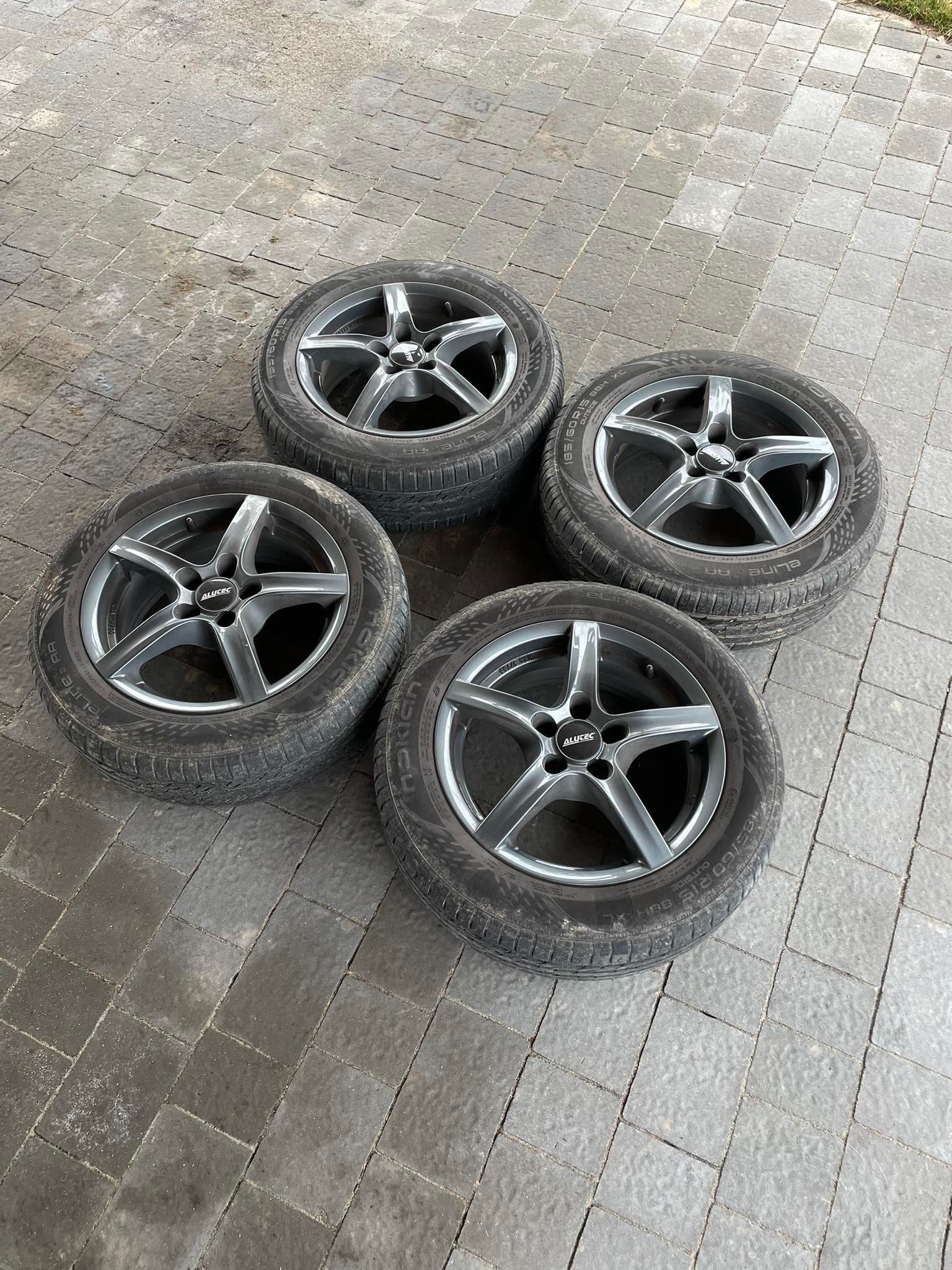 ALUTEC Grip 6,00x15 5x100,00 ET38,00 + NOKIAN 185/60R15 ELINE 2 88H XL